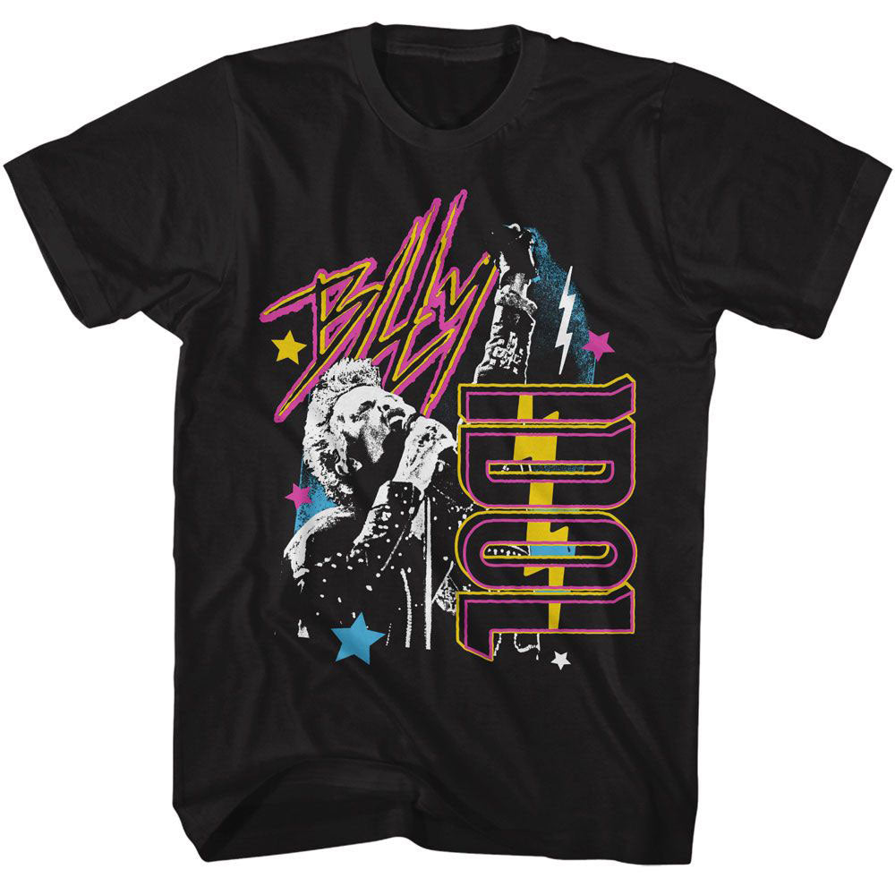 Billy Idol Fist Up T-shirt Front