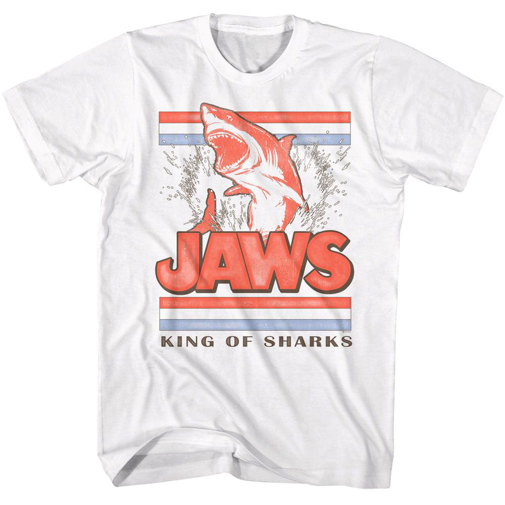 Jaws King Of Sharks T-shirt Front