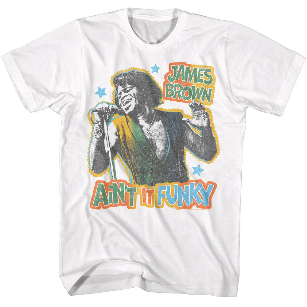 James Brown Funky T-shirt Front