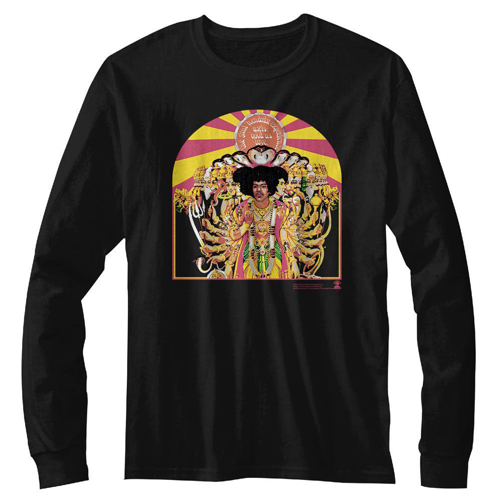 Jimi Hendrix Axis Cover Long Sleeve Front