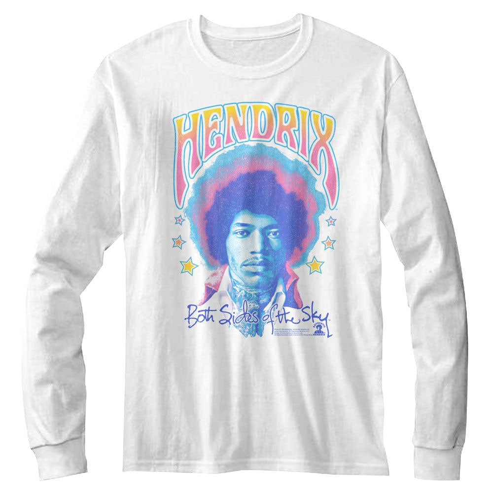 Jimi Hendrix Pastel Both Sides Of The Sky Long Sleeve Front