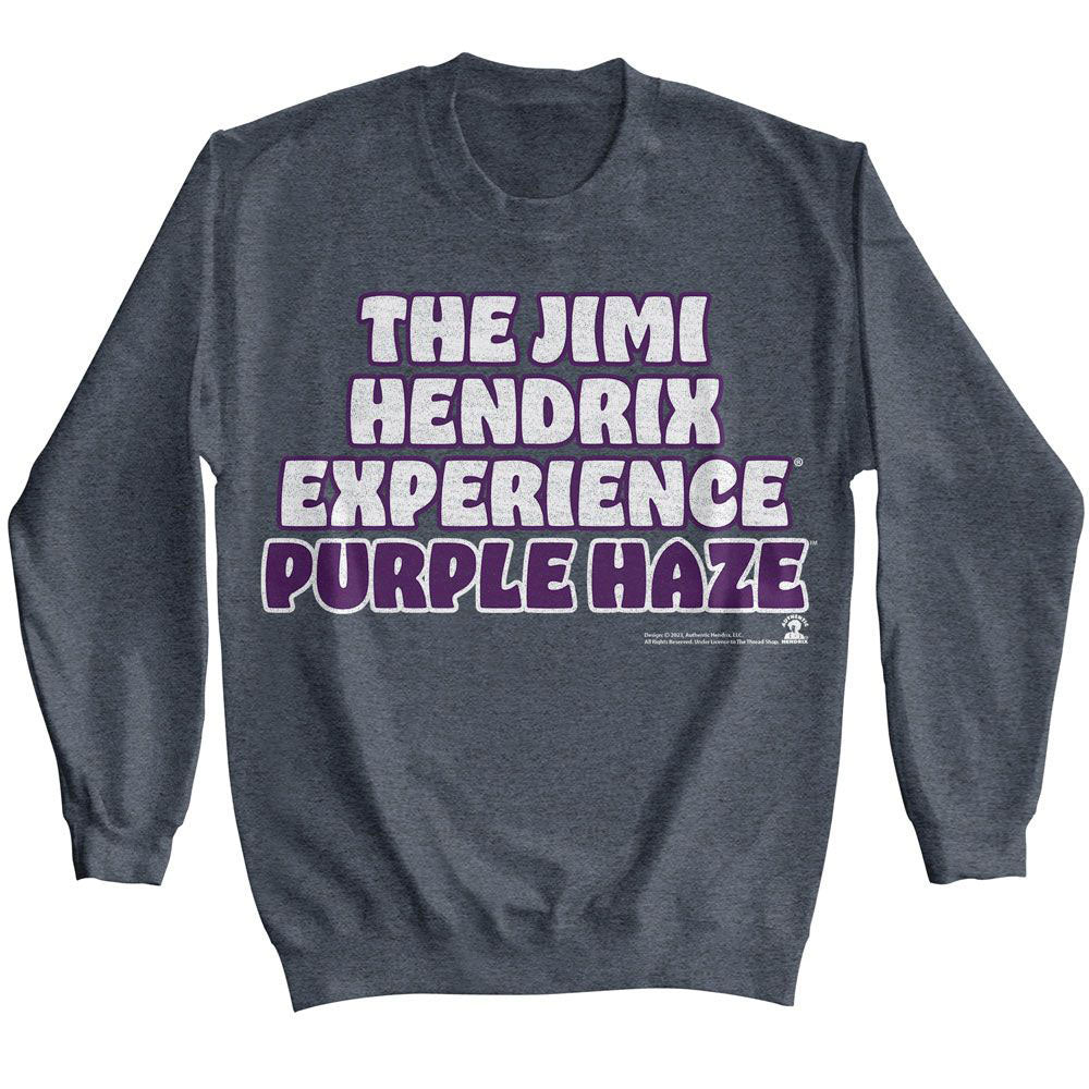Jimi Hendrix Purple Haze Sweatshirt Front