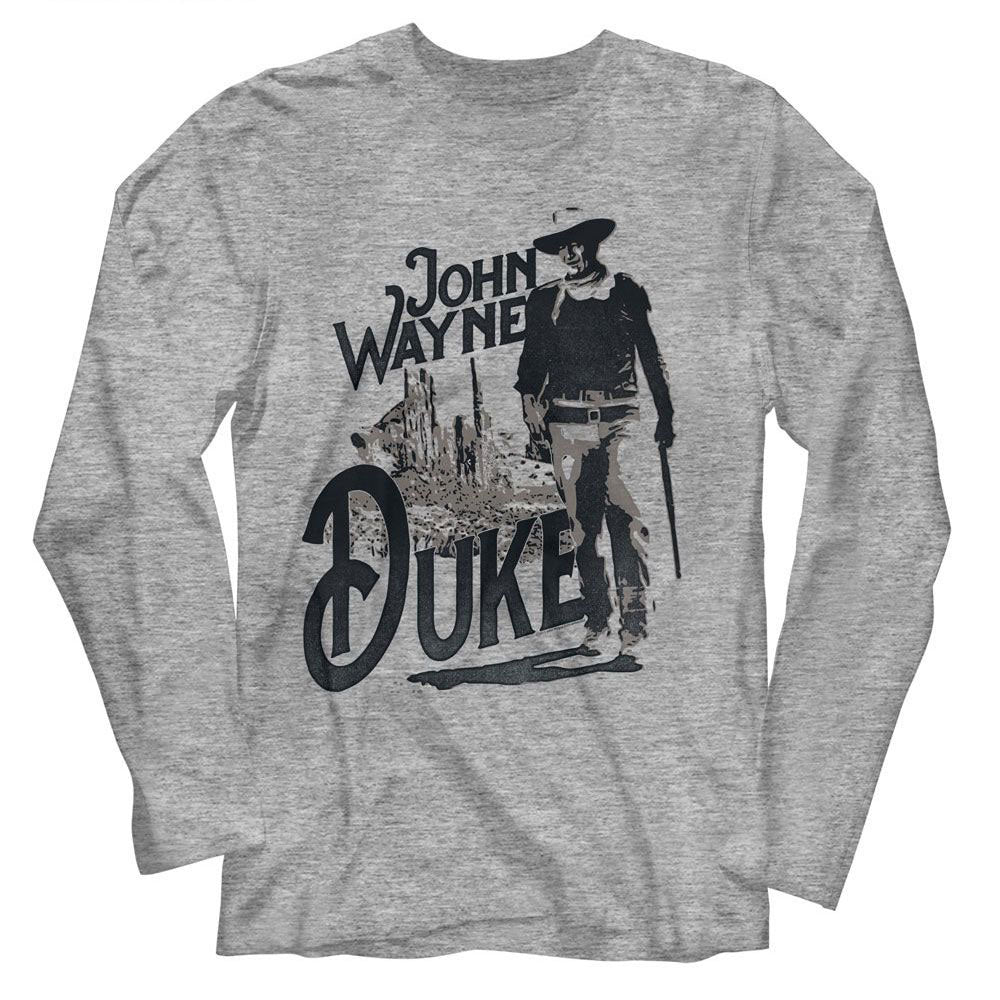 John Wayne The Duke Long Sleeve Front