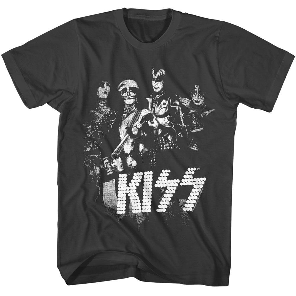 KISS Kiss Lights T-shirt Front