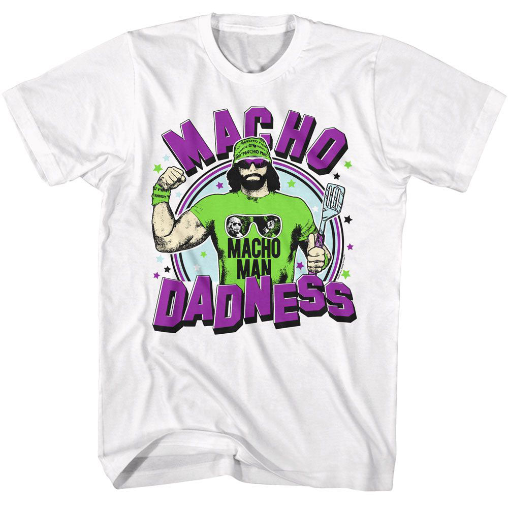 Macho Man Dadness T-shirt Front