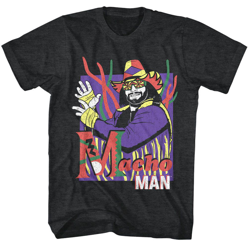 Macho Man Mm Strings T-shirt Front