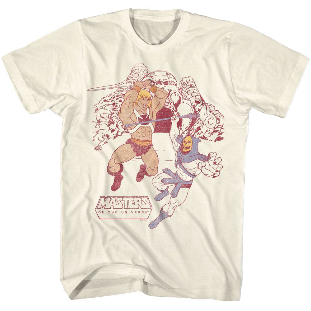 Masters Of The Universe Motu He Man Skeletor Grayskull T-shirt Front