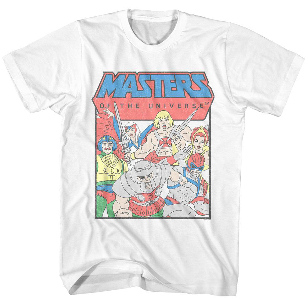 Masters Of The Universe Motu Good Guys T-shirt Front