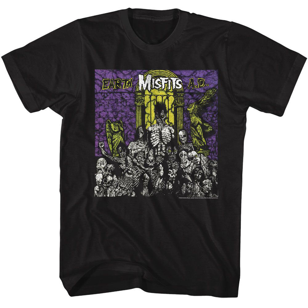 Misfits Earth Ad T-shirt Front