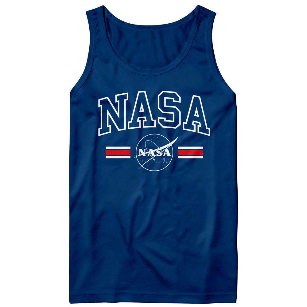 NASA Nasa Stripes Mens Tank Front