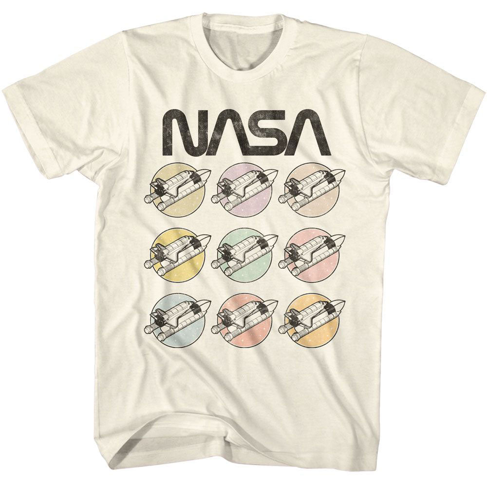 Nasa Pastel Rockets T-shirt