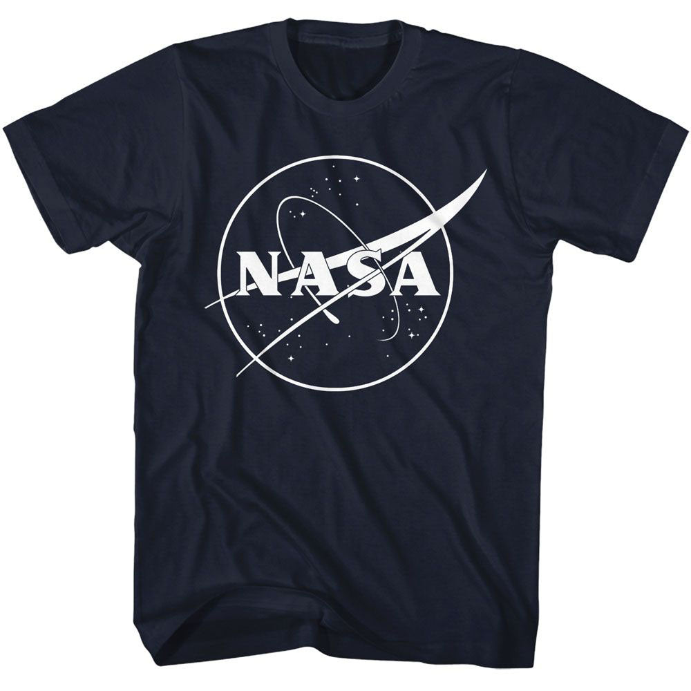 NASA Nasa Meatball Logo One Color T-shirt Front