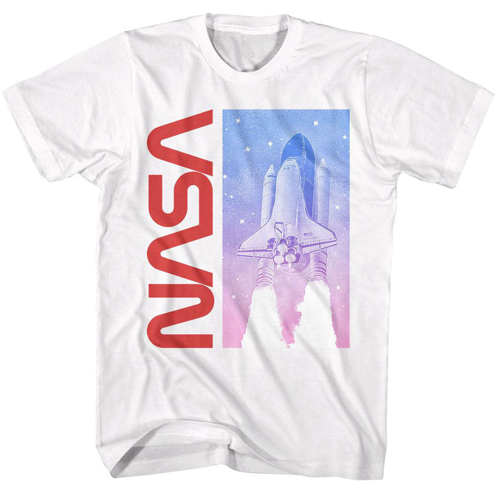 NASA Nasa Shuttle In Flight T-shirt Front