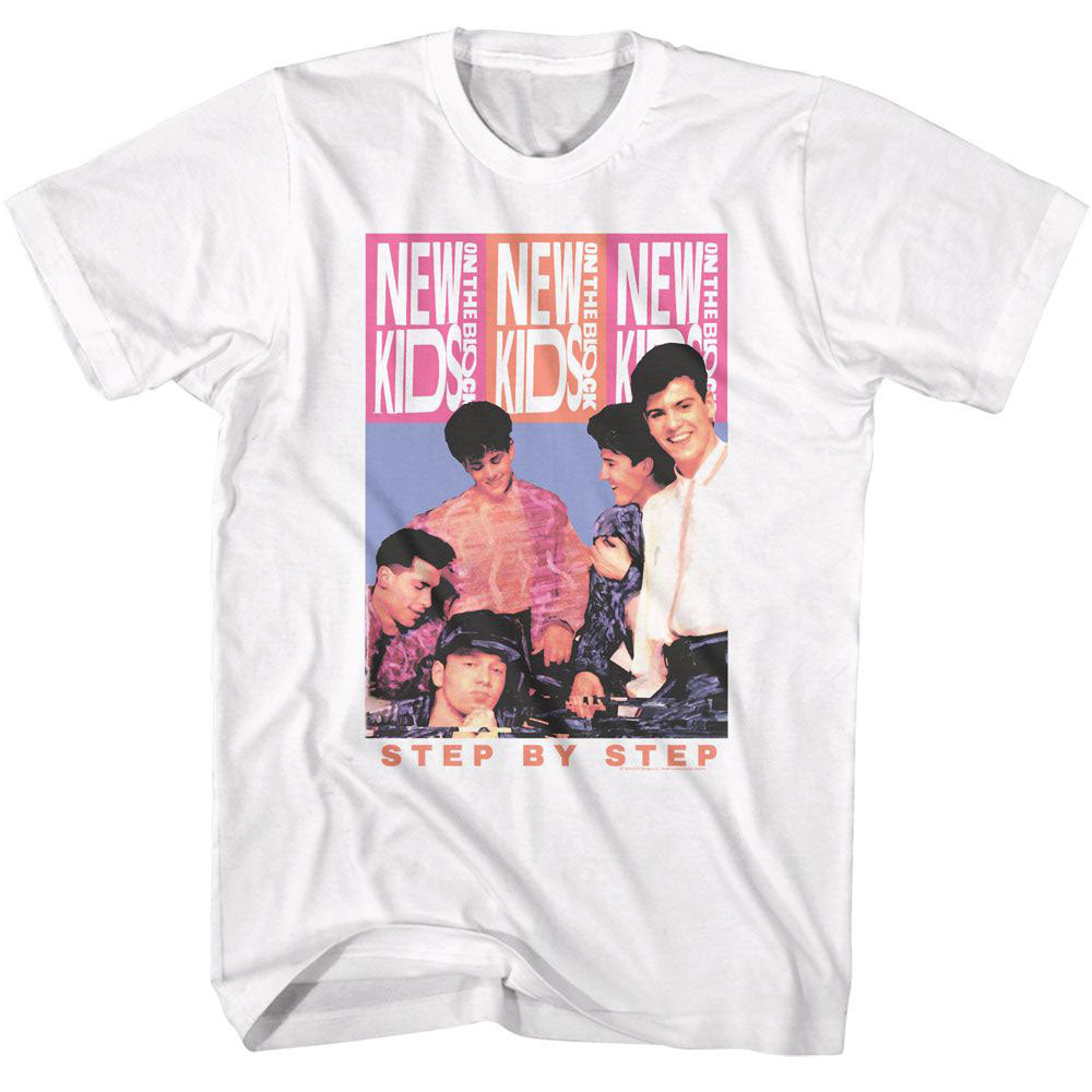 New Kids On The Block Nkotb Triple Logo T-shirt Front