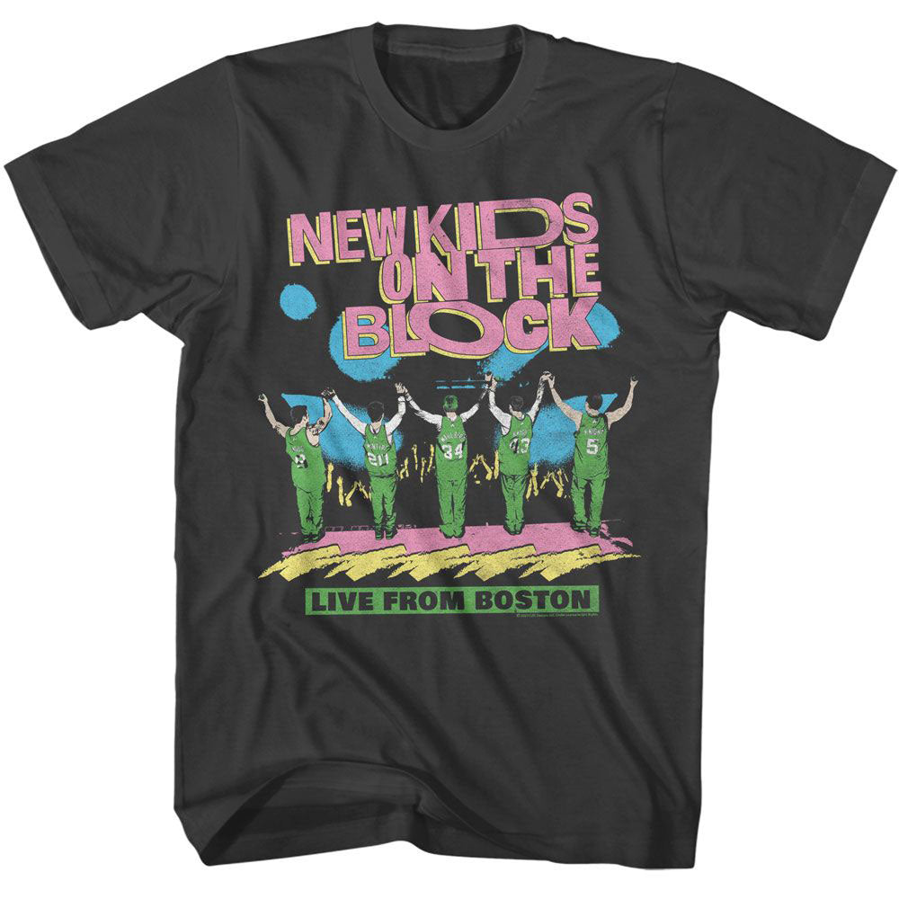 New Kids On The Block Nkotb Live From Boston T-shirt Front