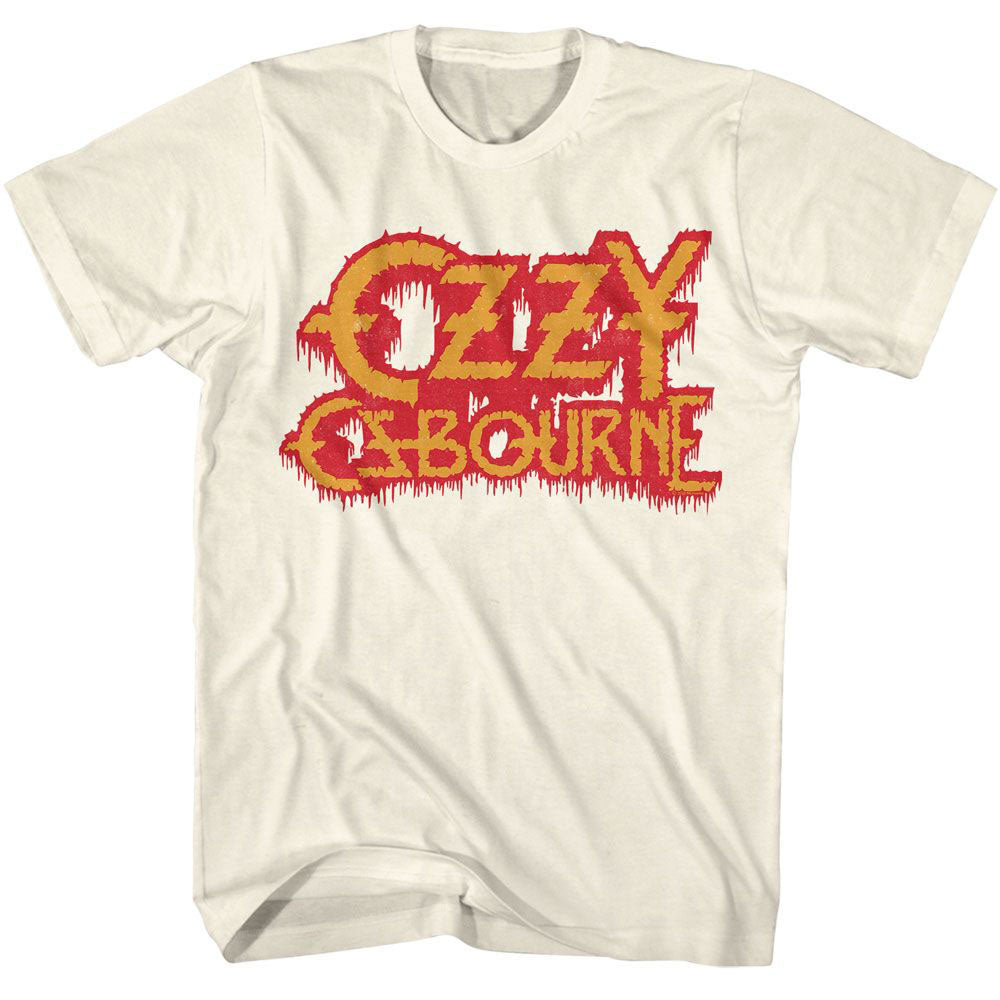 Ozzy Osbourne Ozzy Bleeding Logo T-shirt Front