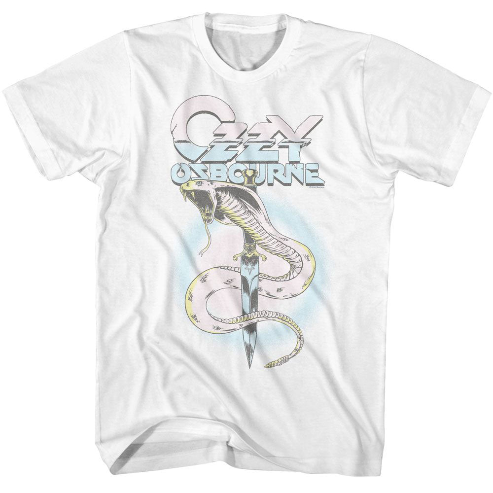 Ozzy Osbourne Ozzy Pastel Snake T-shirt Front