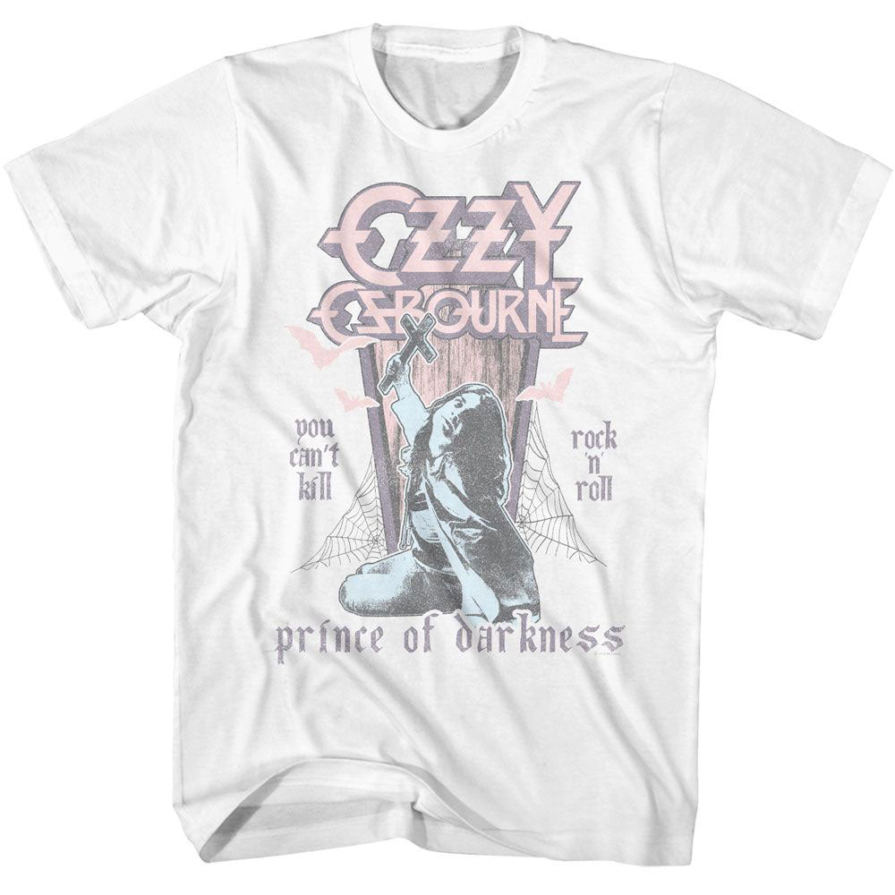 Ozzy Osbourne Pastel Coffin T-shirt Front