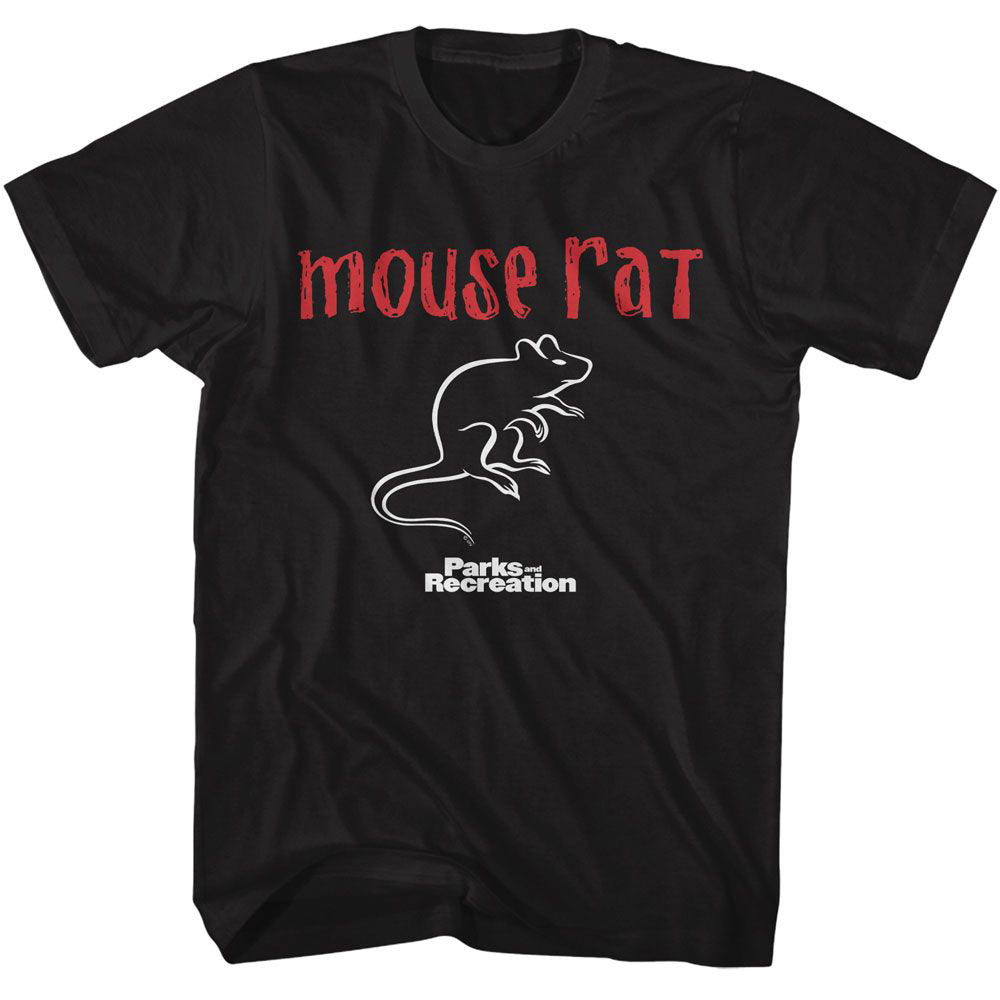 Parks And Recreation Mouse Rat T-shirt Front