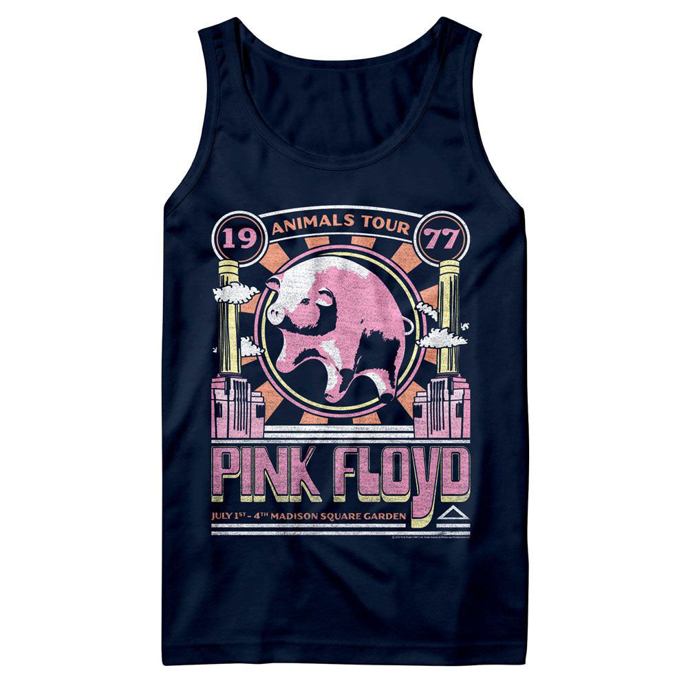 Pink Floyd Animals Tour 1977 Mens Tank Front