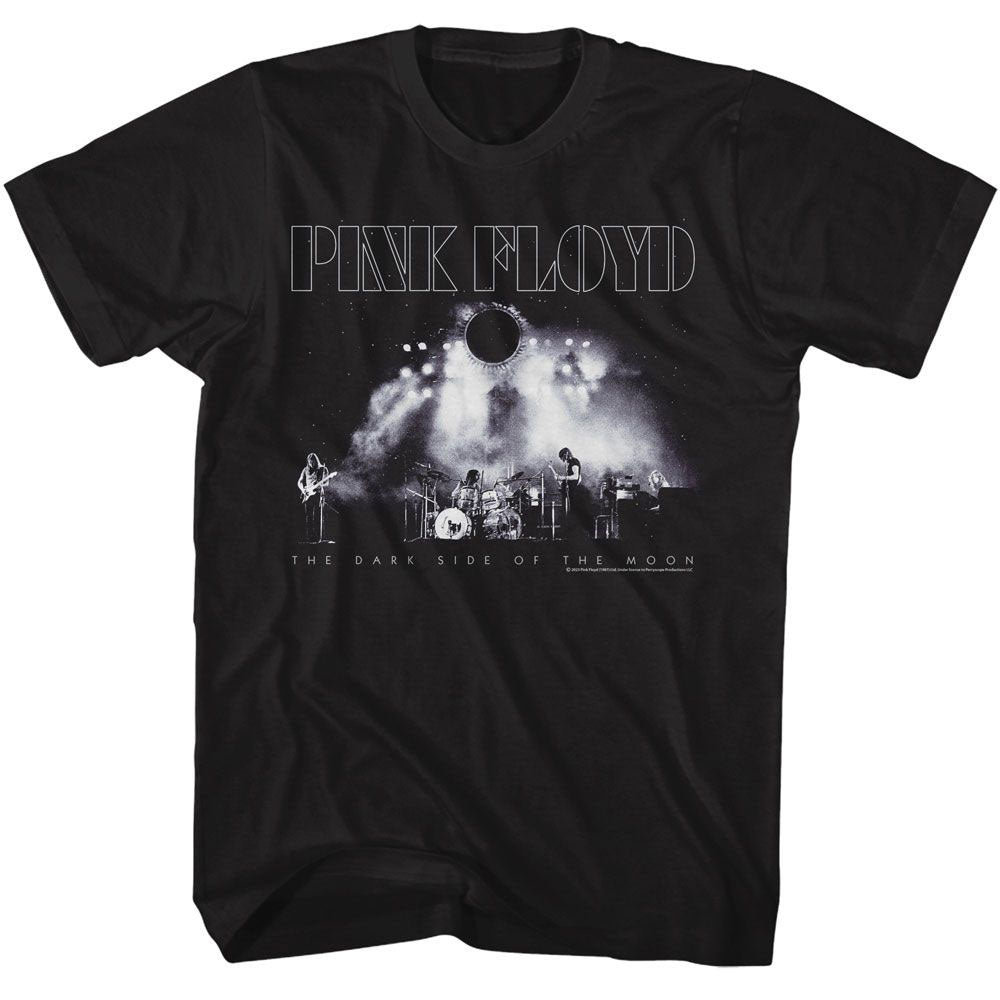Pink Floyd Dsotm Concert Photo T-shirt Front