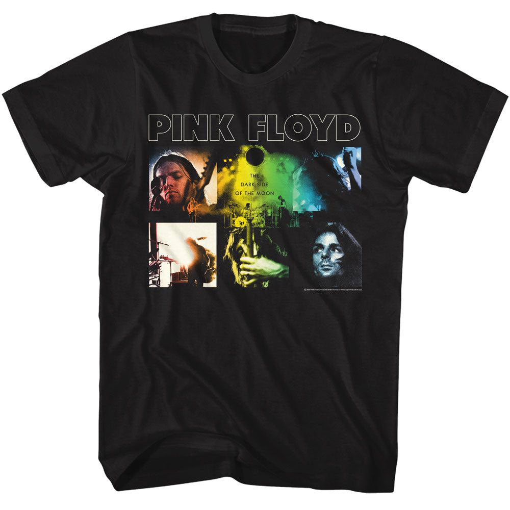 Pink Floyd Dsotm Band Photos T-shirt Front