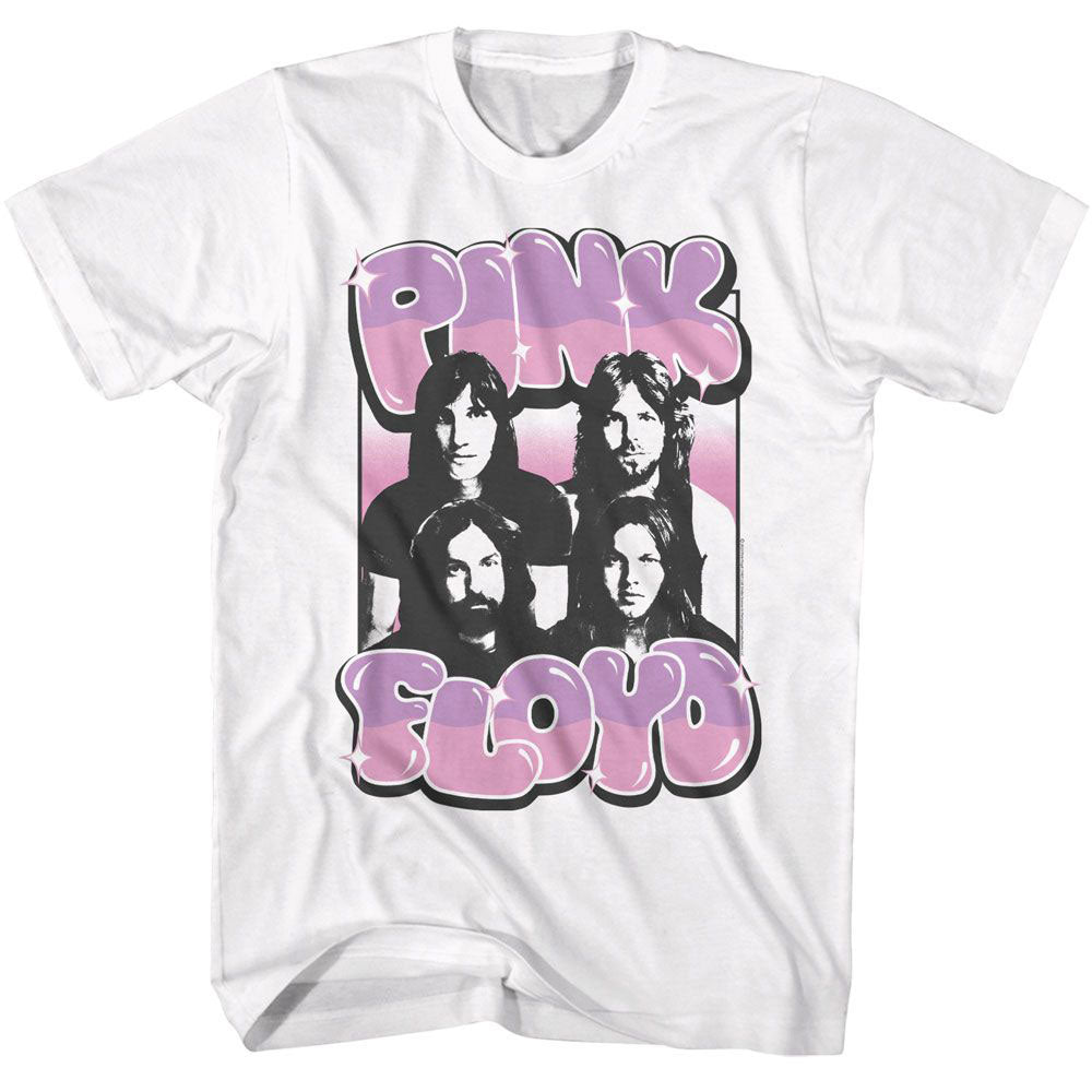 Pink Floyd Puff Text T-shirt Front