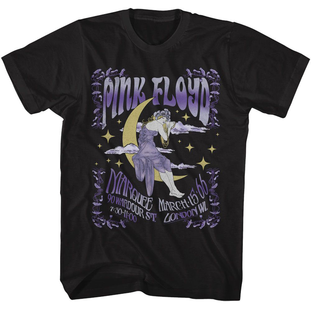 Pink Floyd Moon Girl T-shirt Front