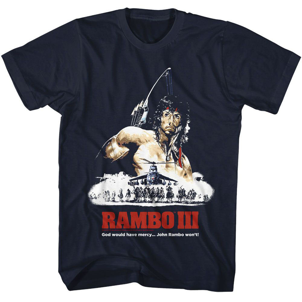 Rambo God Would Have Mercy T-shirt Front