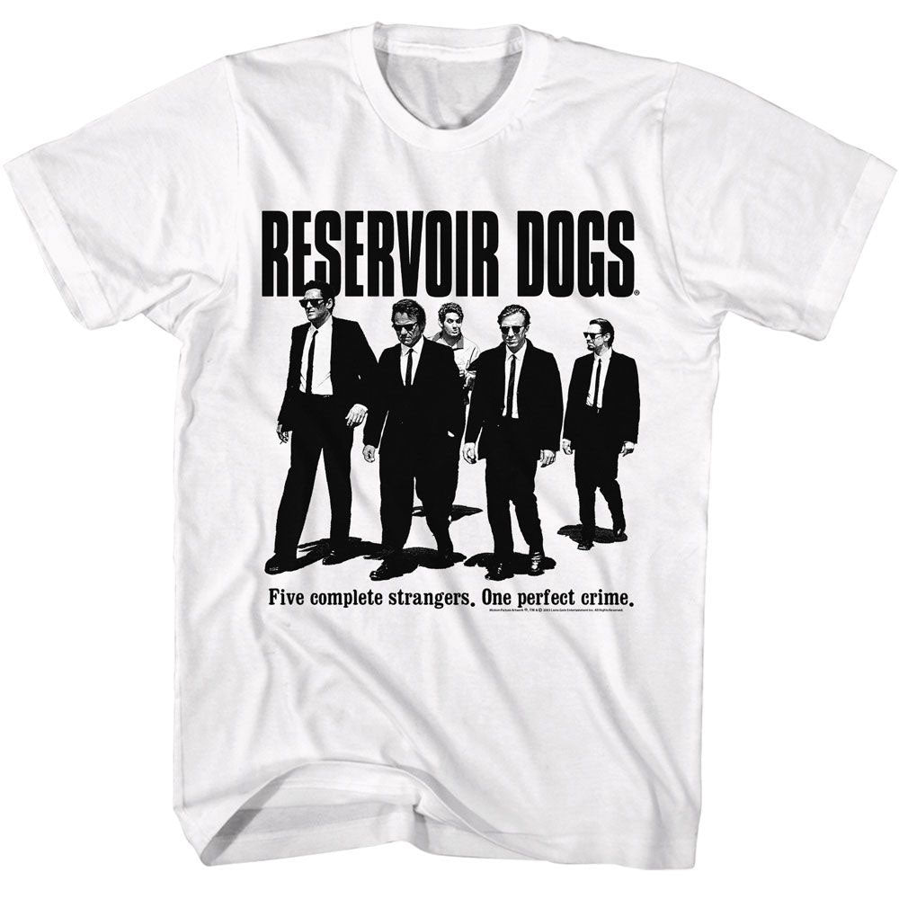 Reservoir Dogs One Perfect Crime T-shirt Front