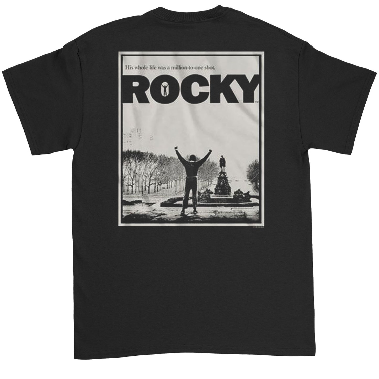 Rocky Million To One Front And Back T-shirt