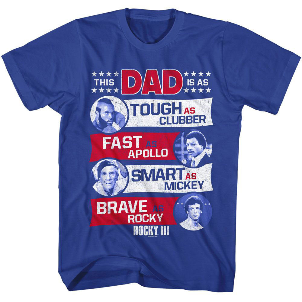 Rocky Dad T-shirt Front