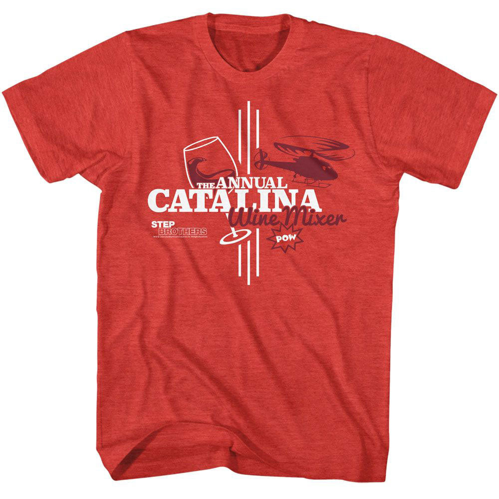 Step Brothers Wine Mixer Pow T-shirt Front