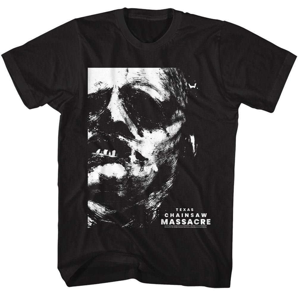 Texas Chainsaw Massacre Texas Chainsaw Face Poster T-shirt Front