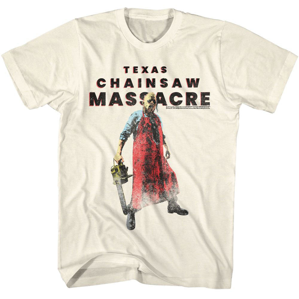 Texas Chainsaw Massacre Texas Chainsaw Vintage Style Poster T-shirt Front