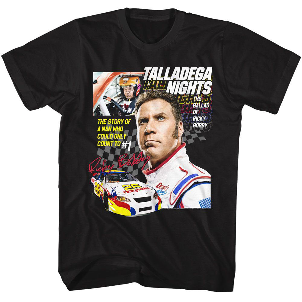 Talladega Nights Collage T-shirt Front