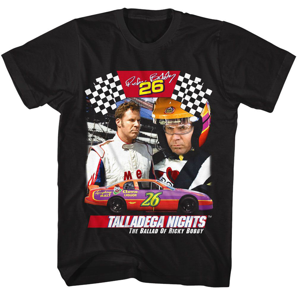 Talladega Nights Ricky Collage T-shirt Front