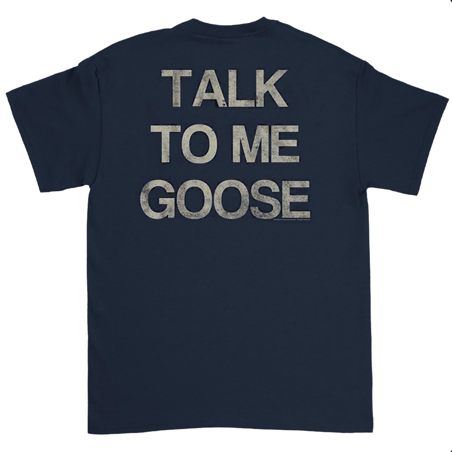 Top Gun Talk To Me Front And Back T-shirt Back