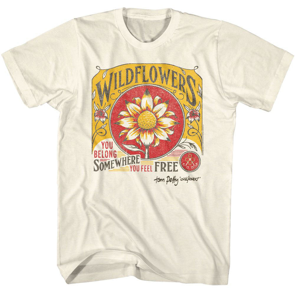 Tom Petty Wildflowers T-shirt Front