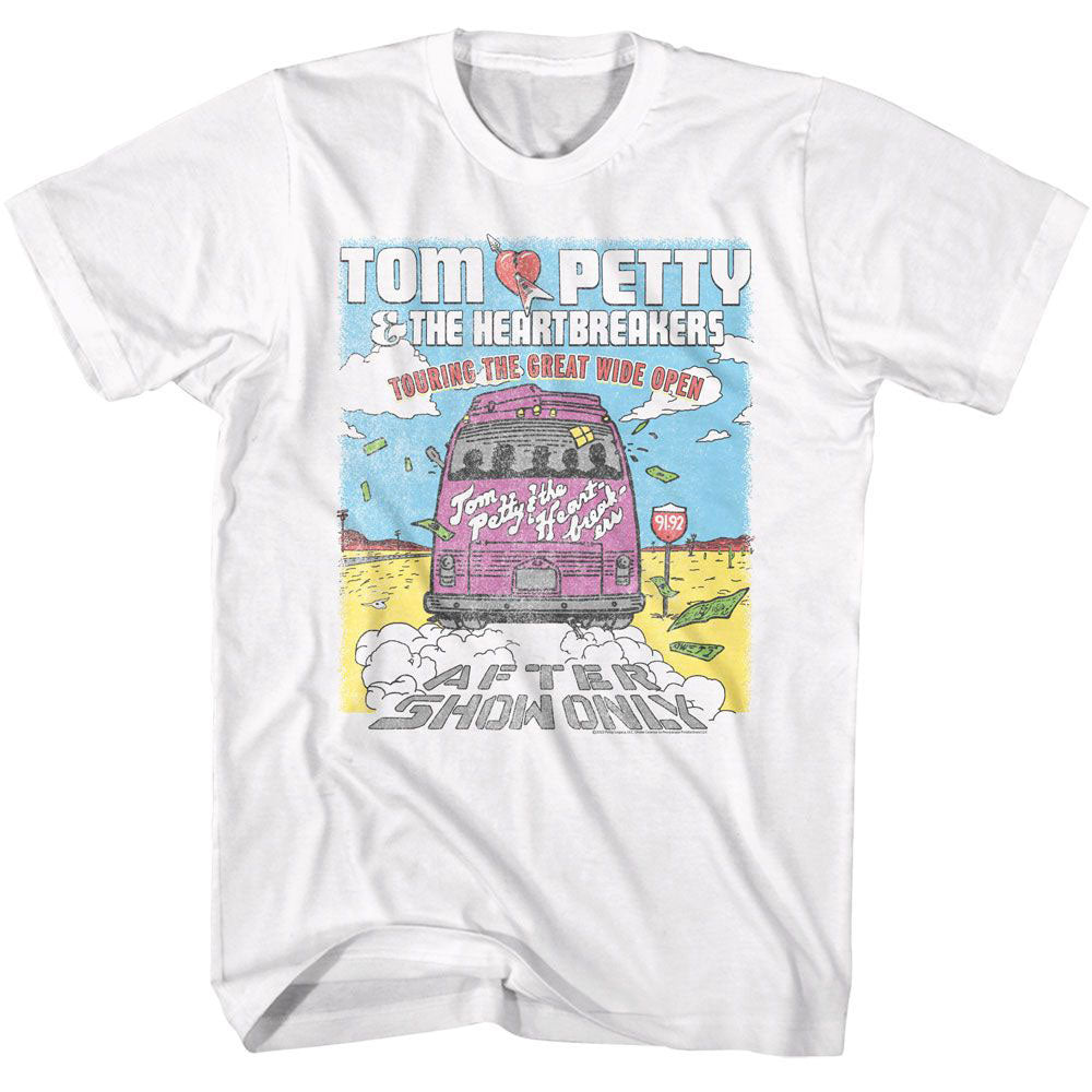 Tom Petty Tour Bus T-shirt Front
