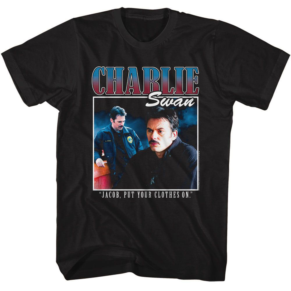 Twilight Charlie 90s Design T-shirt Front