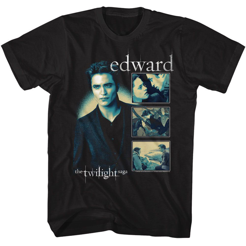 Twilight Edward Multi Scenes T-shirt Front
