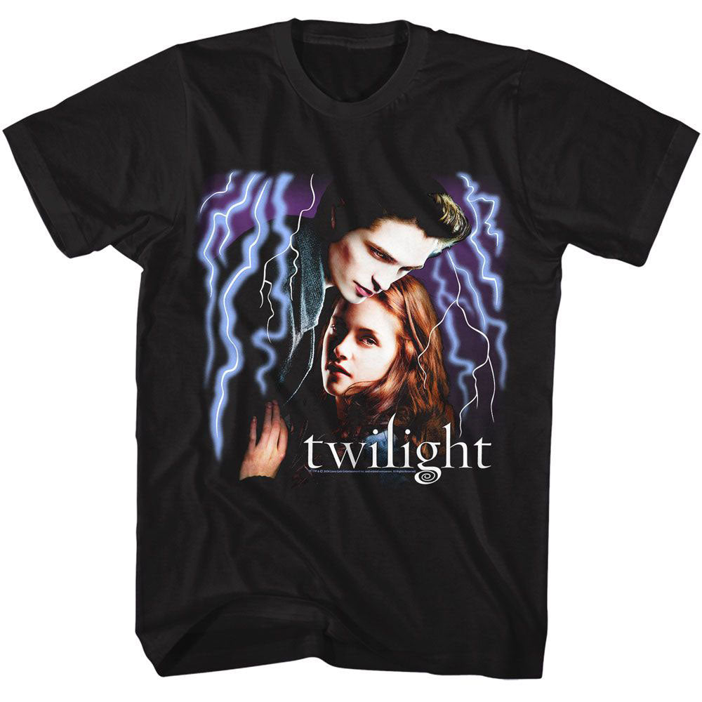 Twilight Lightning Strikes T-shirt Front