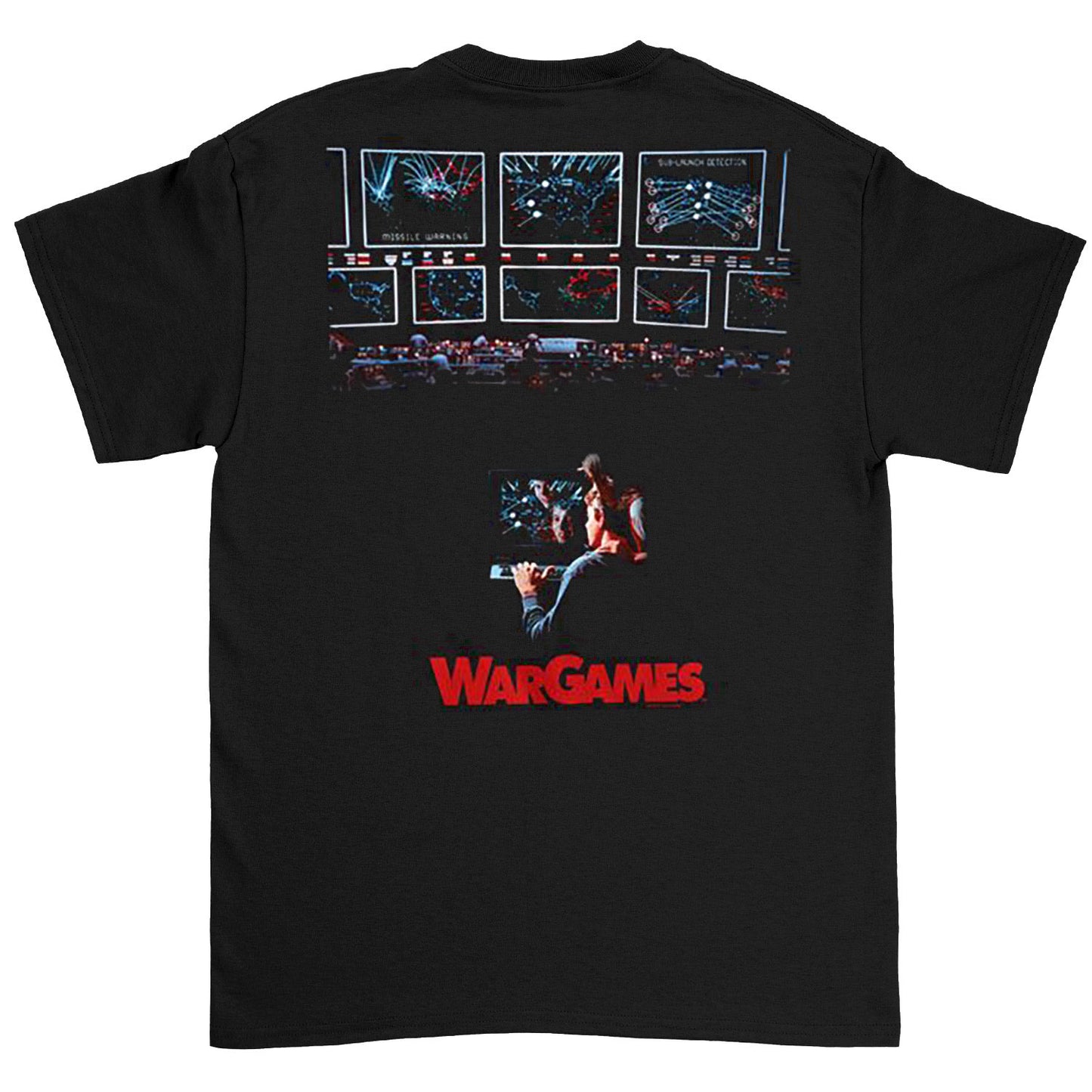Wargames Nice Game Of Chess T-shirt Back