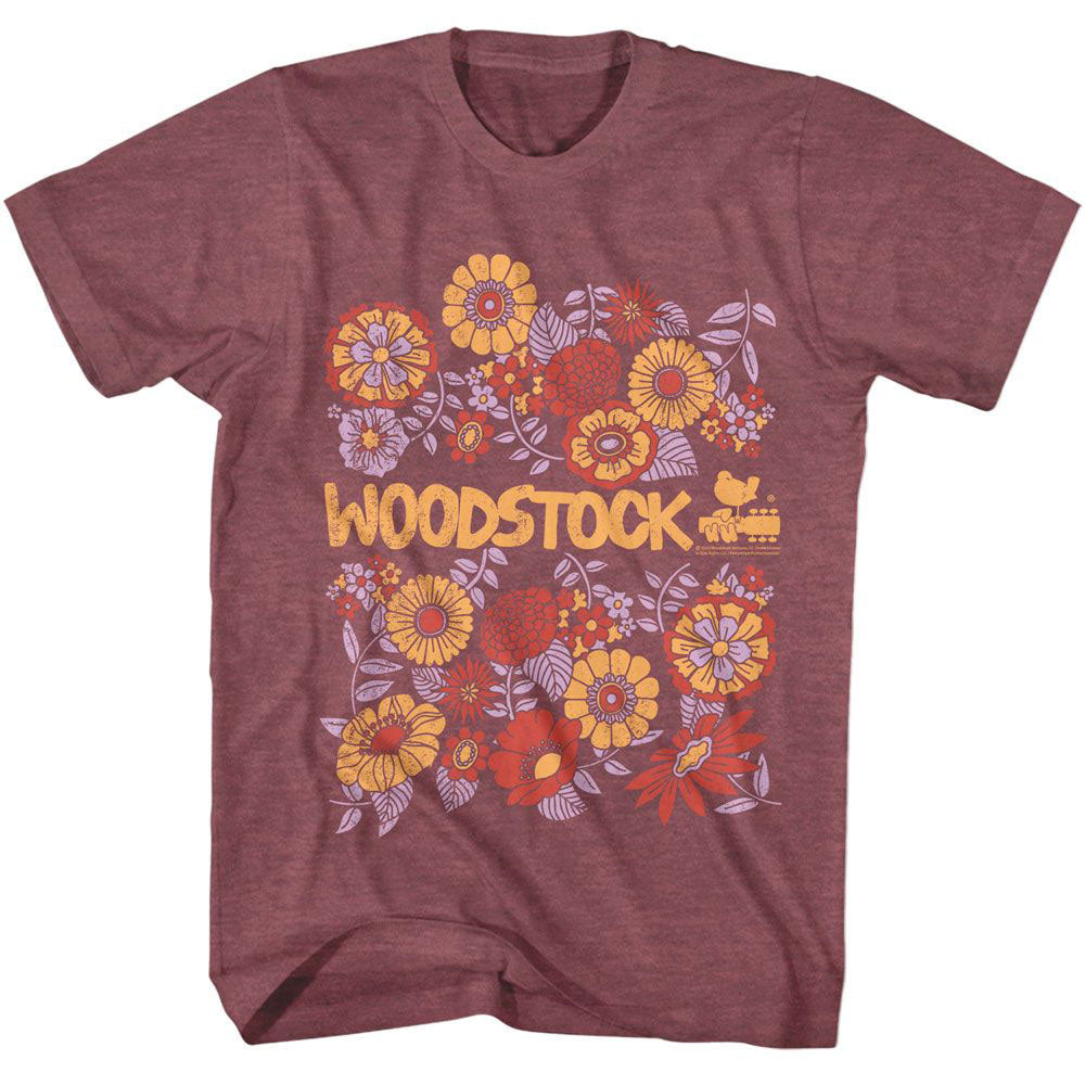 Woodstock Floral T-shirt Front