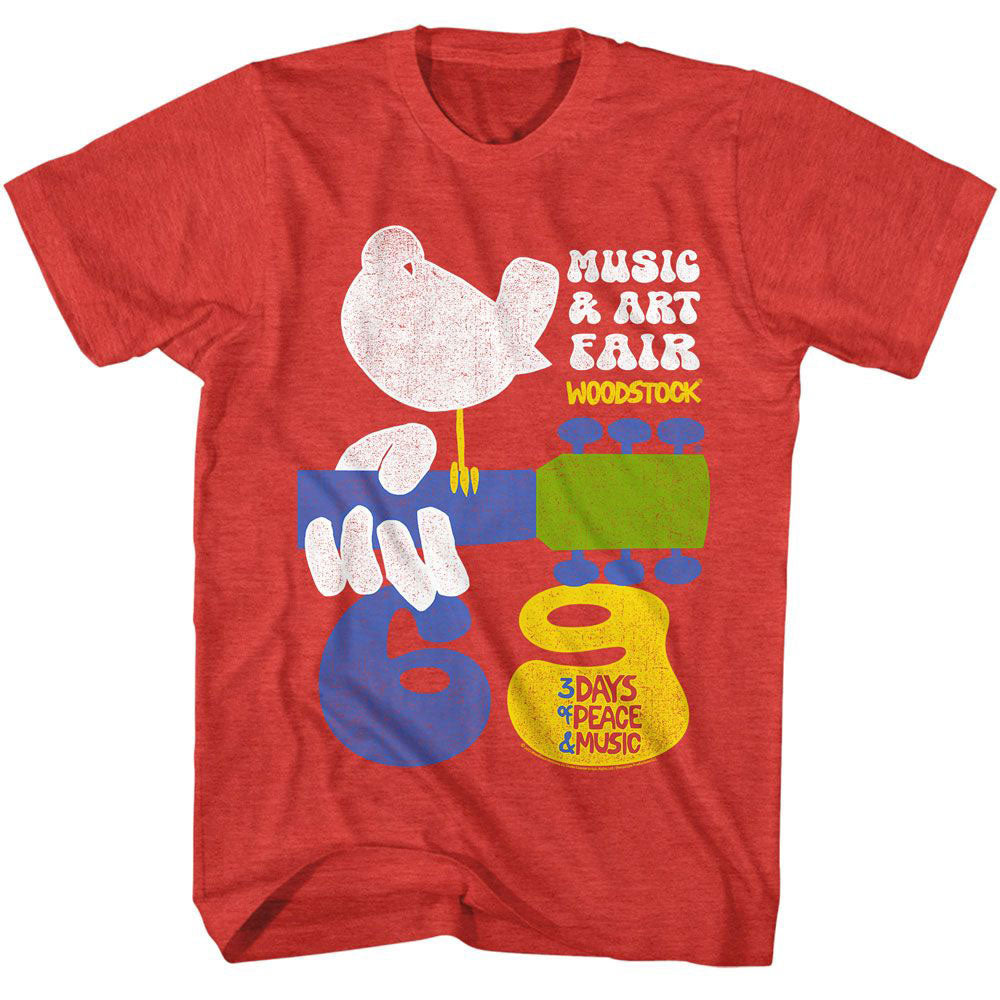 Woodstock Music And Art Fair T-shirt Front