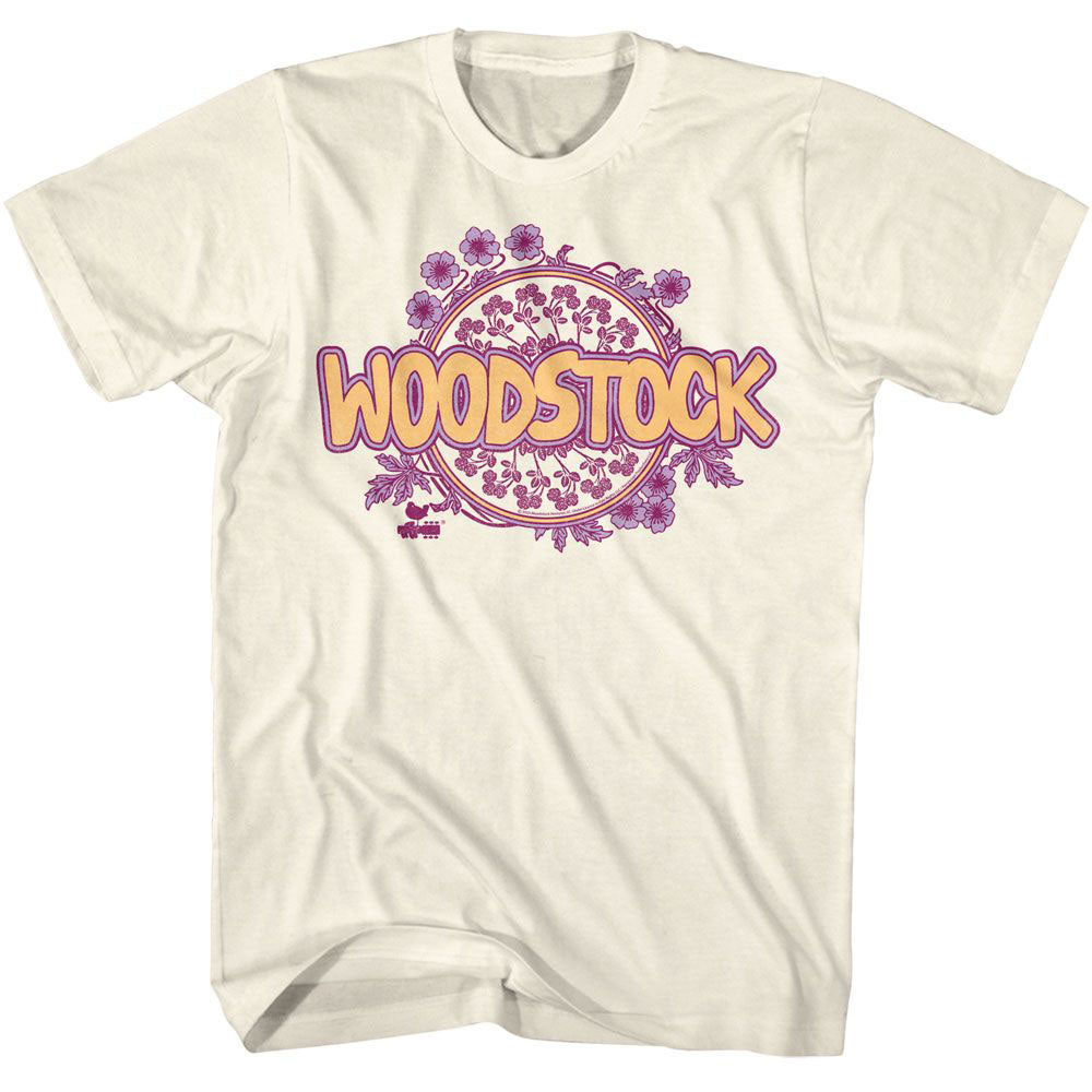 Woodstock Filled Floral T-shirt Front
