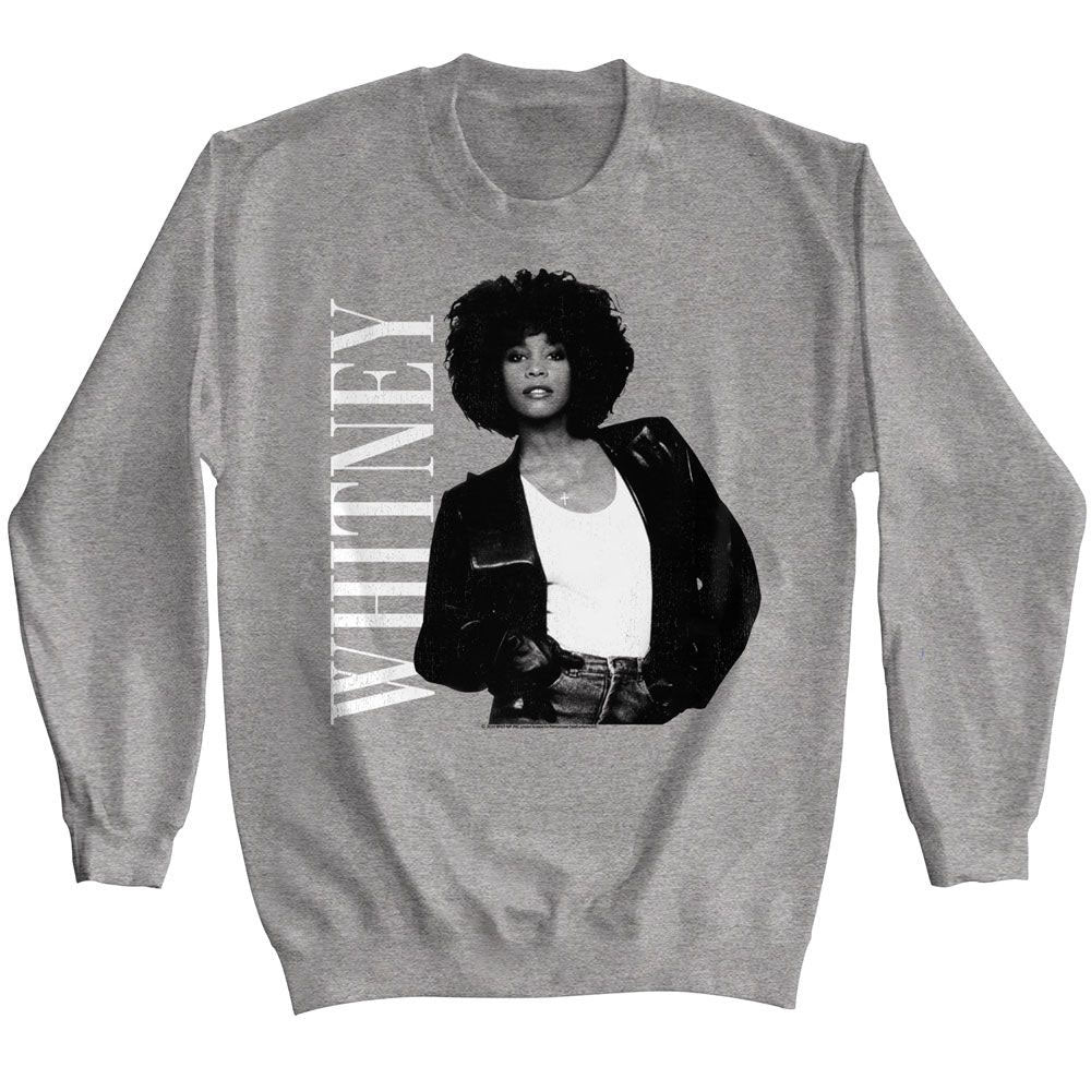 Whitney Houston Attitude Sweatshirt Front