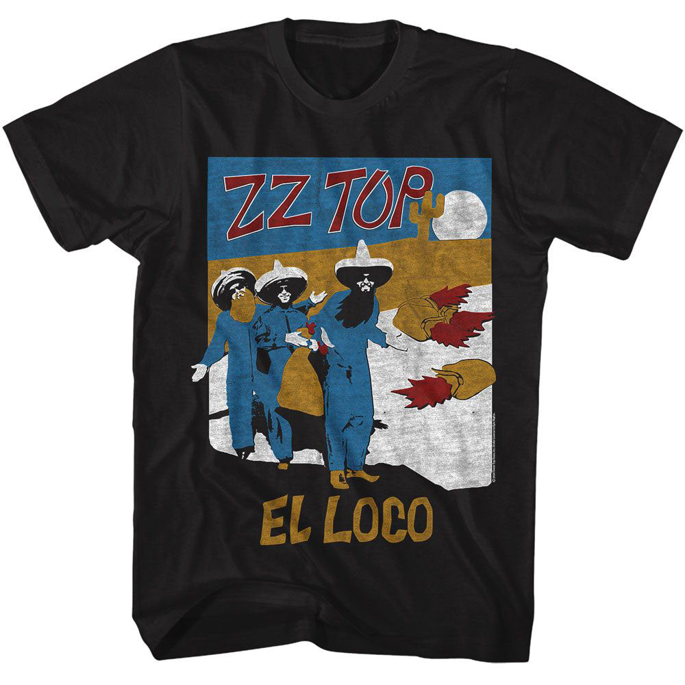ZZ Top El Loco T-shirt Front