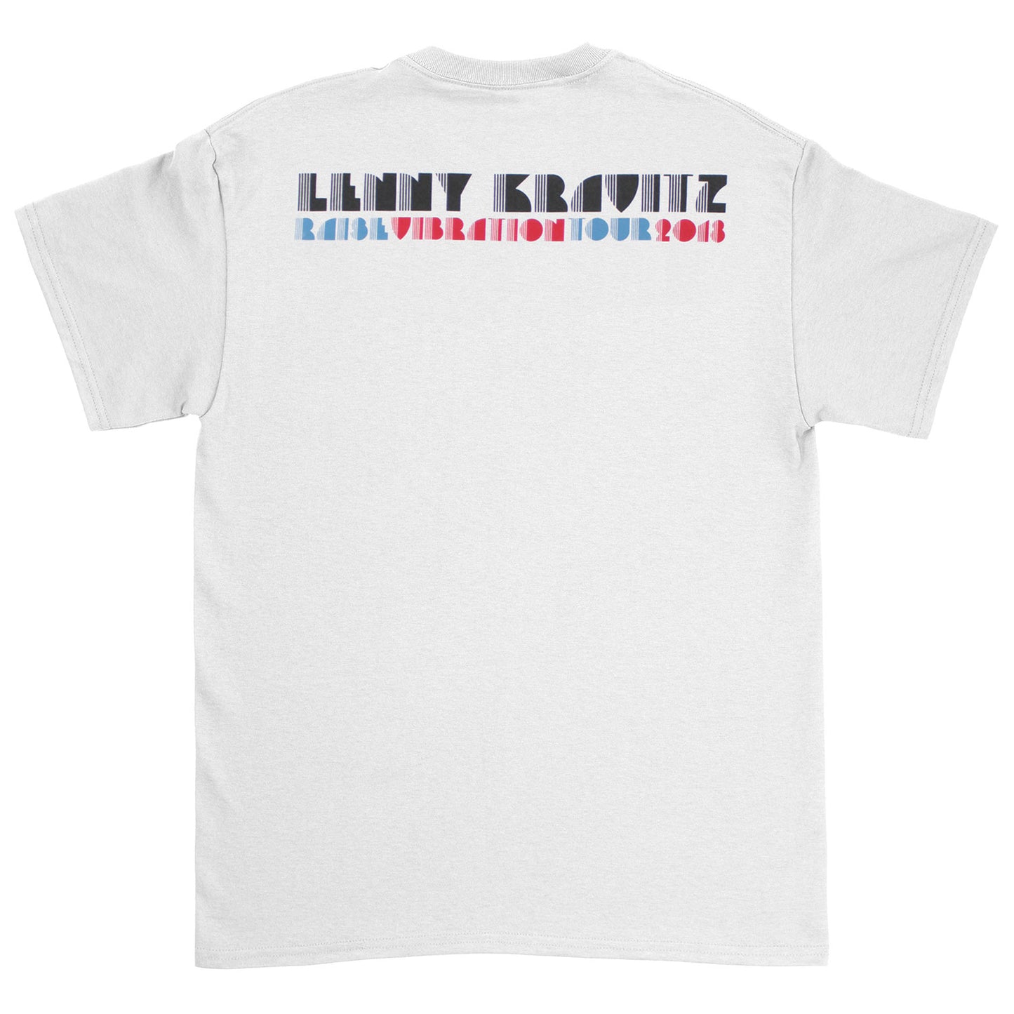 Lenny Kravitz Raise Vibration Tour 2018 Slim Fit T-shirt Back